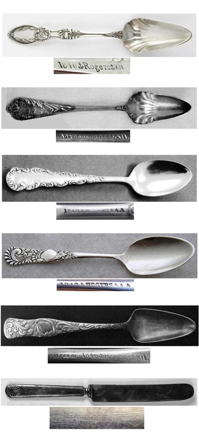 Wm rogers sterling silver marks